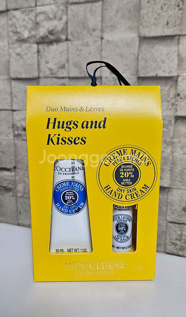 록시땅 선물세트 (핸드크림+립밤)--0