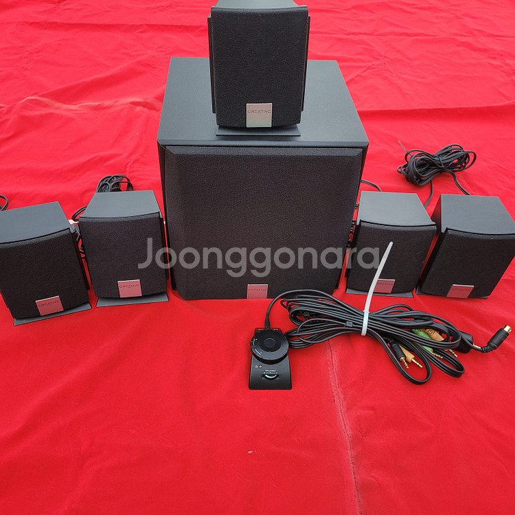 크리에이티브 스피커 시스템 세트--0