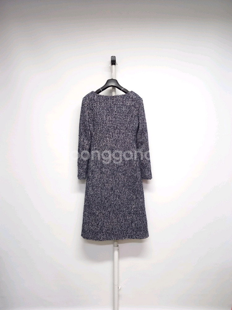 새 ORR 오르 추동 트위드 롱 원피스 44.33--1