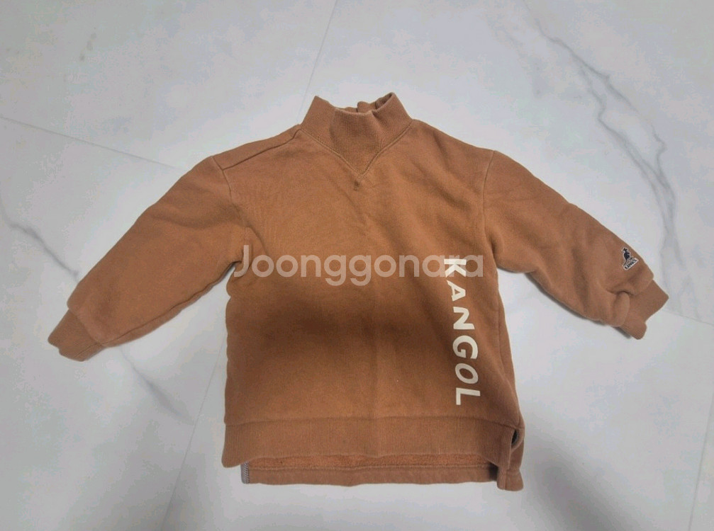 캉골키즈 맨투맨 2벌 110--0