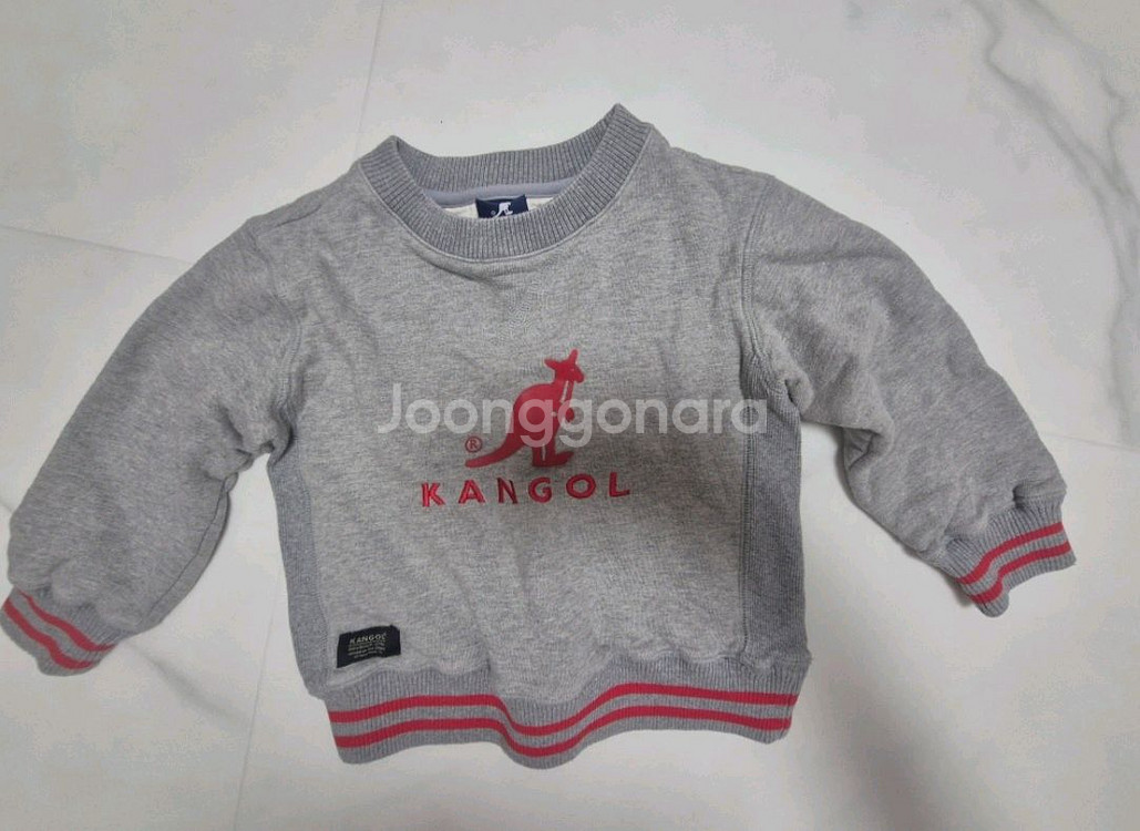 캉골키즈 맨투맨 2벌 110--1