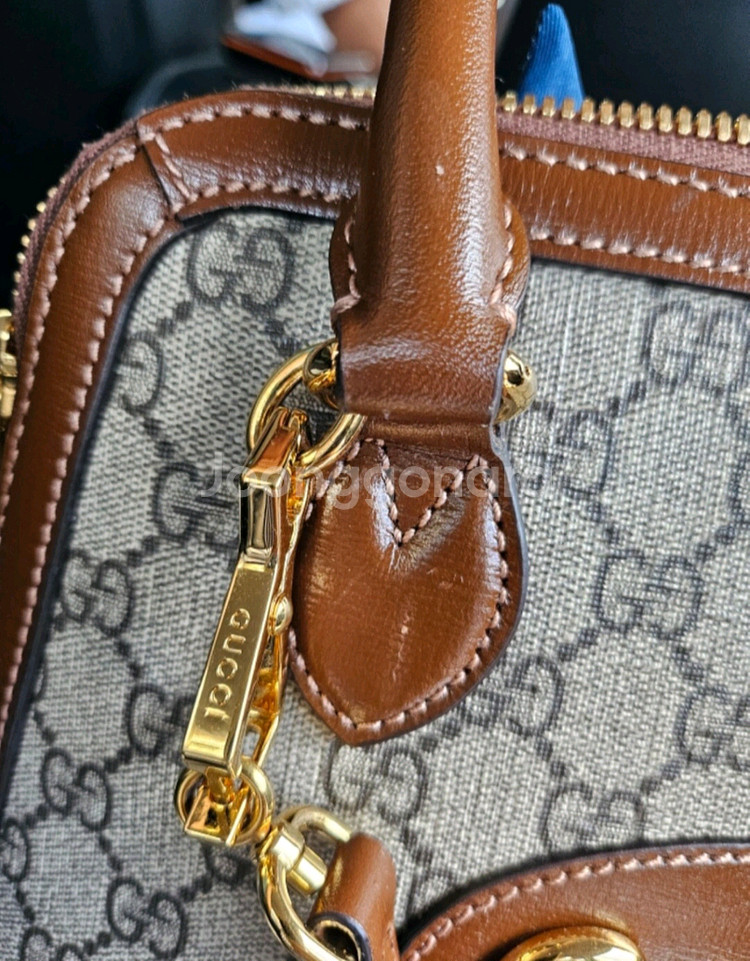 구찌 GG 캔버스 핸드백--3
