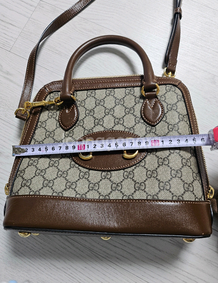 구찌 GG 캔버스 핸드백--7