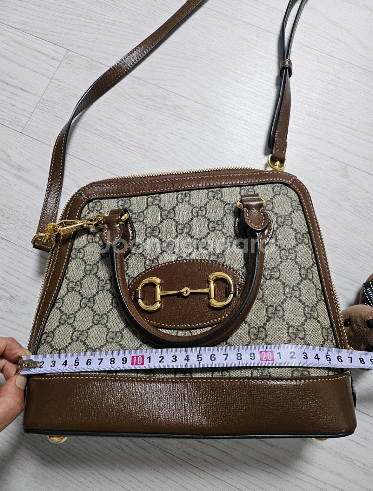 구찌 GG 캔버스 핸드백--6