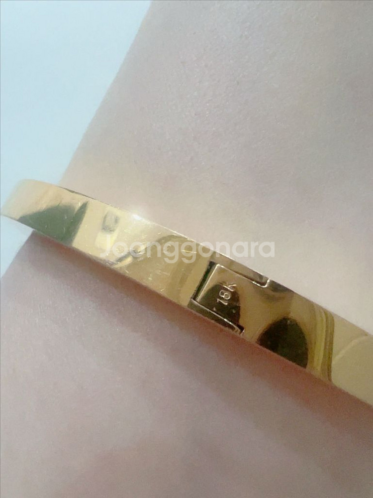 18k 골드 팔찌--3