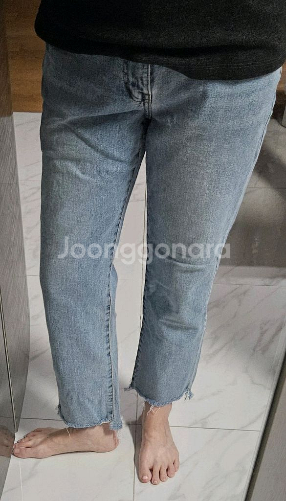 제평 Del lumine 프리미엄 여자 청바지--0