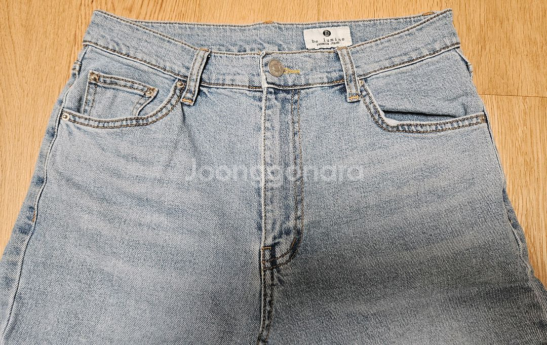 제평 Del lumine 프리미엄 여자 청바지--2