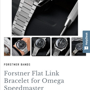 포스너 플랫브레이슬릿(오메가 스피드마스터FOIS)