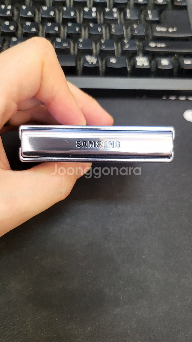 갤럭시Z플립4 블루 512GB 상태좋은 중고20만8천팝니다--2