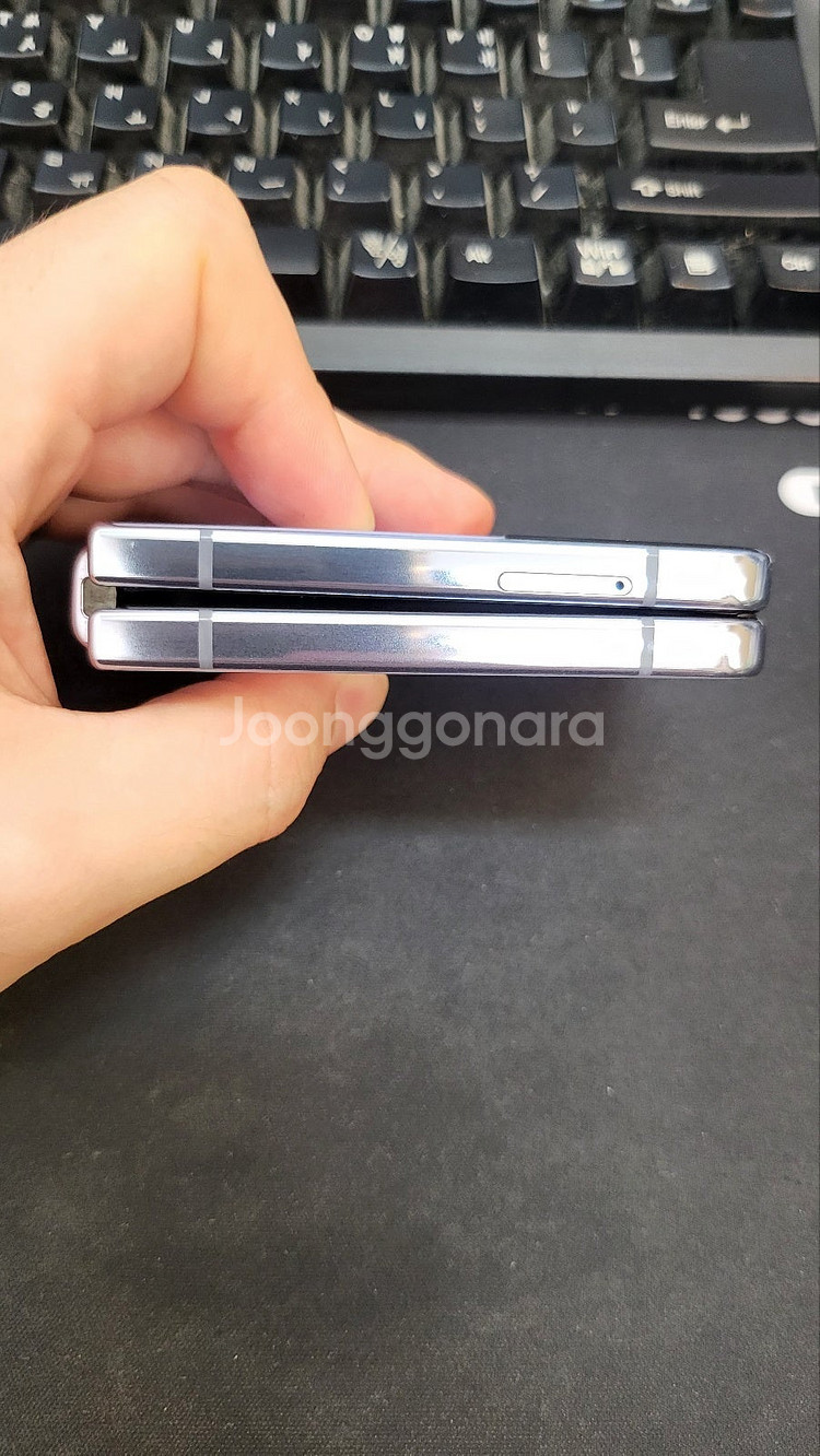 갤럭시Z플립4 블루 512GB 상태좋은 중고20만8천팝니다--3