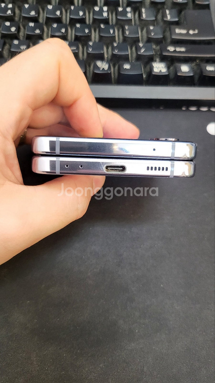 갤럭시Z플립4 블루 512GB 상태좋은 중고20만8천팝니다--4