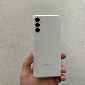 갤럭시A13 와이드6 화이트 128GB 무잔상 상태좋은 중고10만5천팜