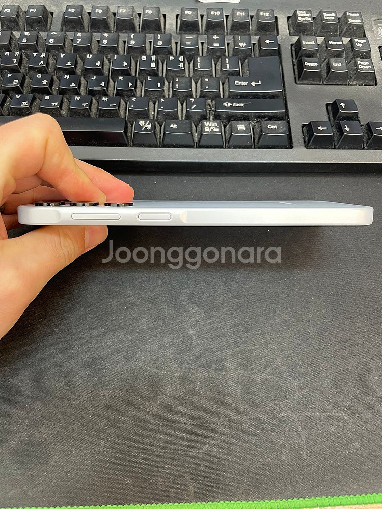 갤럭시A16 그레이 128GB 무잔상 상태좋은 중고19만8천팝니다.--3