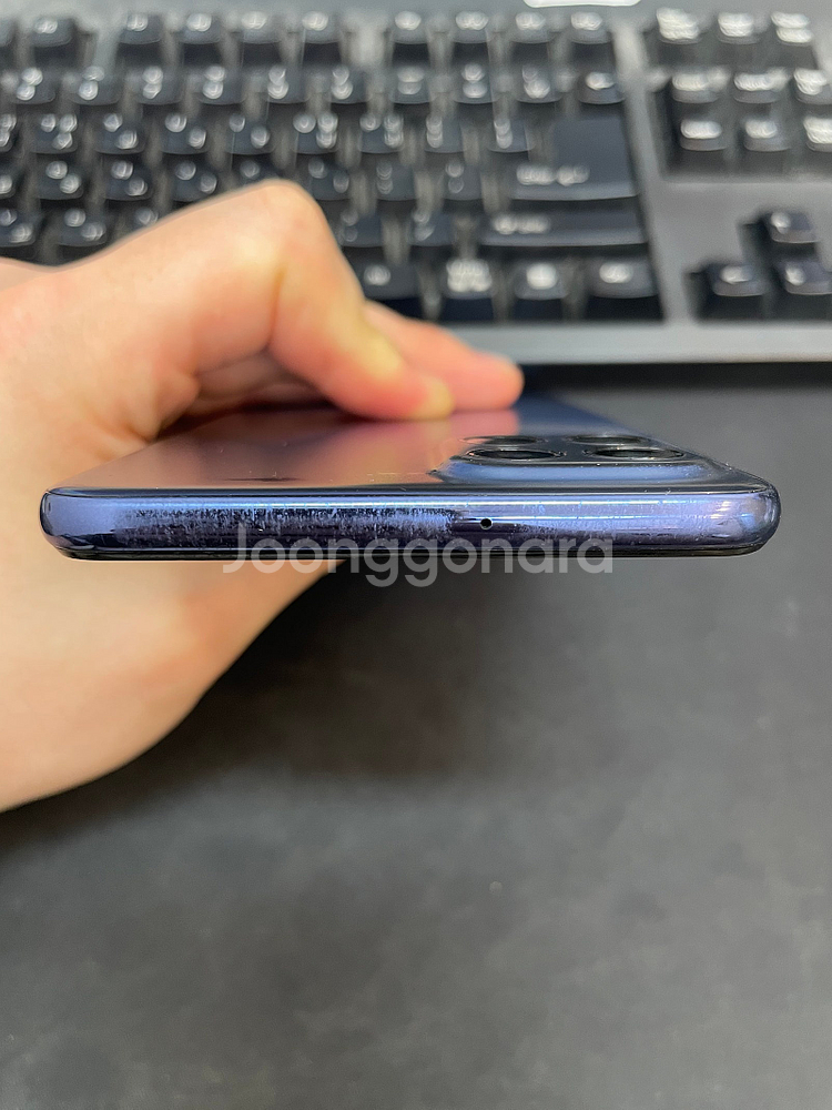 갤럭시퀀텀3 블루 128GB 무잔상 상태좋은 중고15만1000원팝니다.--2