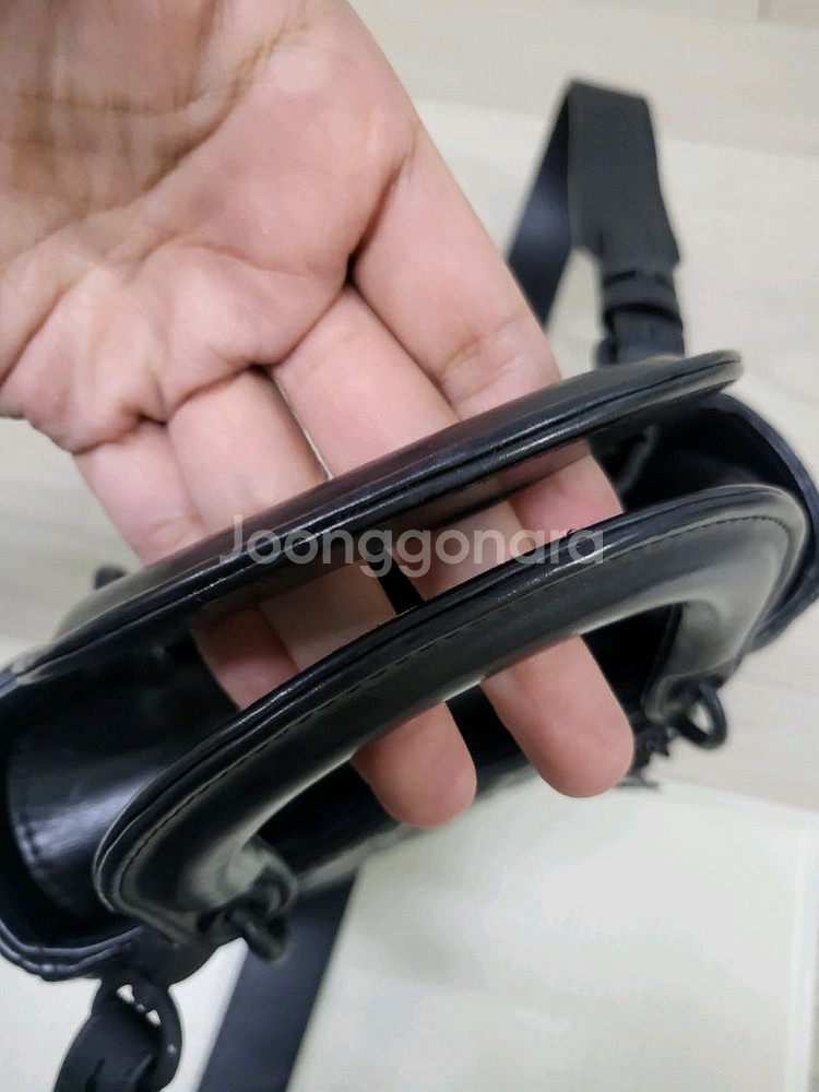 디올 레이디백 블랙--2