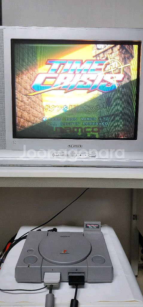 PS1 플스1 본체 셋트와 건콘, 게임샤크, 복사게임 다수 일괄 판매합니다.--9