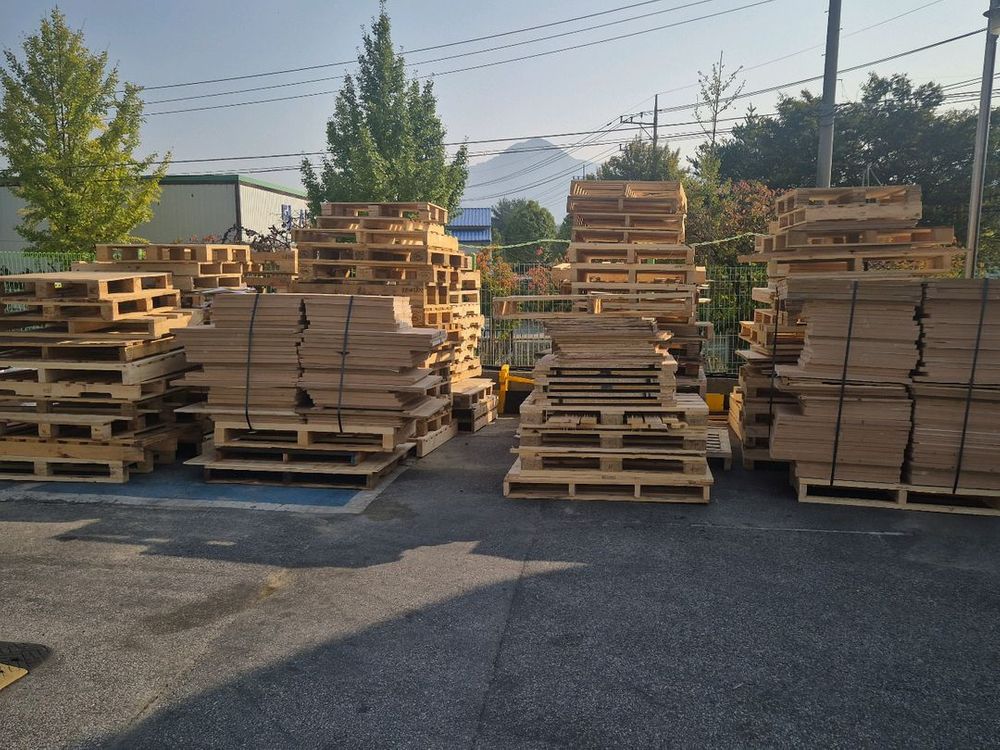 나무 파렛트 무상으로 수거해 가실분--1