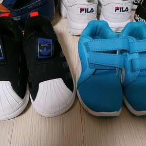 아동 운동화 4켤레 세트ㆍ아디다스.푸마.크록스