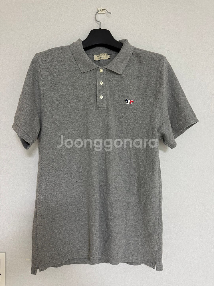 메종키츠네 반팔 카라티--1