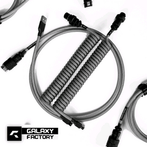 갤럭시팩토리 키보드 항공케이블 코일케이블 새상품 판매합니다.