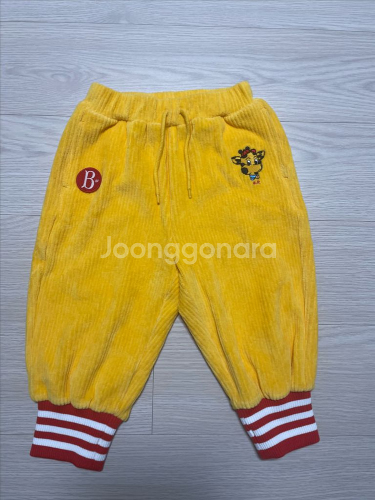 베베드피노 벨벳 조거팬츠 100--0