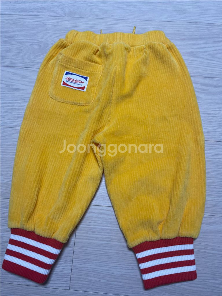 베베드피노 벨벳 조거팬츠 100--1