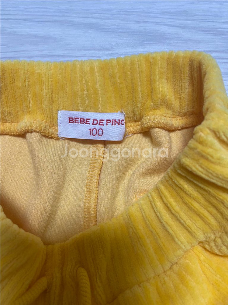 베베드피노 벨벳 조거팬츠 100--2