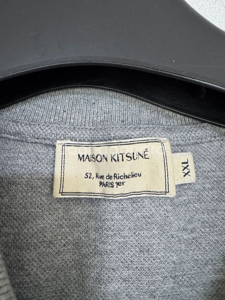 메종키츠네 반팔 카라티--3