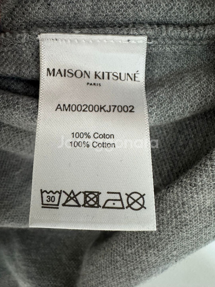 메종키츠네 반팔 카라티--5