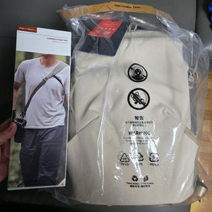 피지테크 원고 라이트 16L크림+스트랩 프로 그린