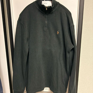 [M] 폴로 / 하프짚업 / 블랙