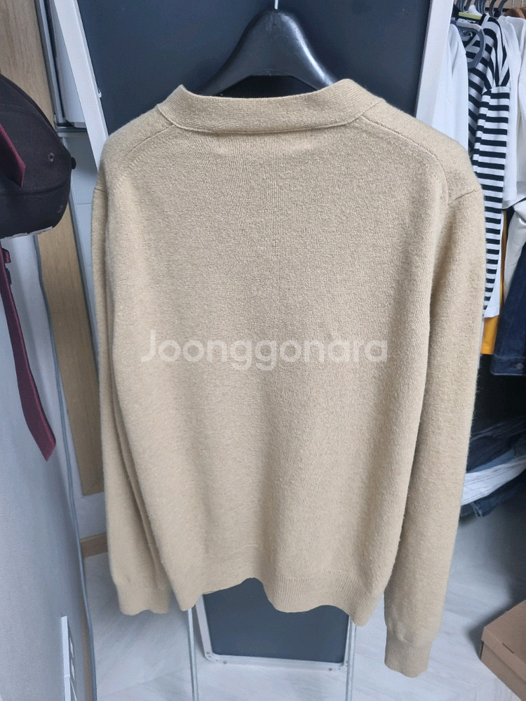 꼼데가르송 가디건 베이지m--2