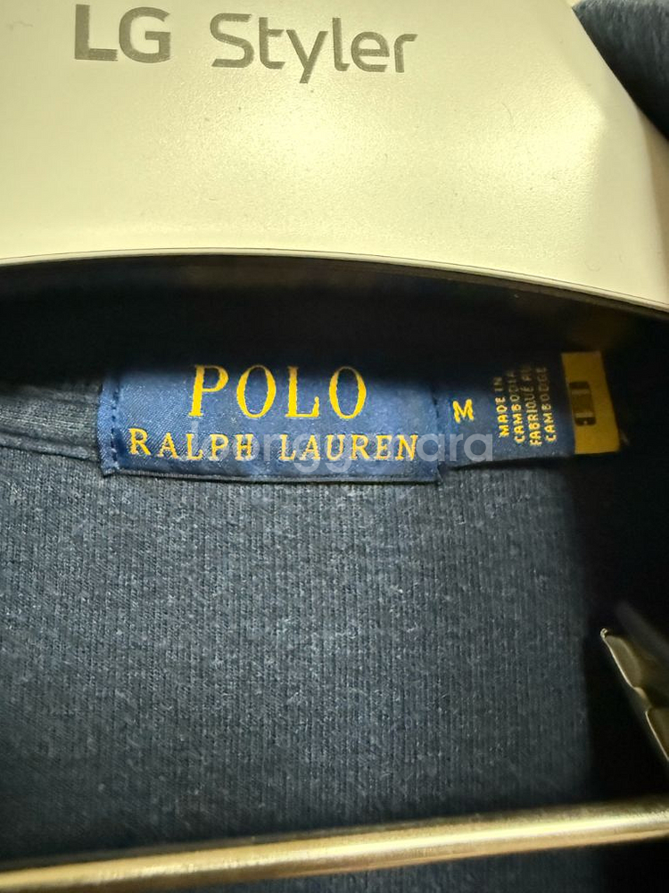 [M] 폴로 / 하프짚업 / 네이비--2