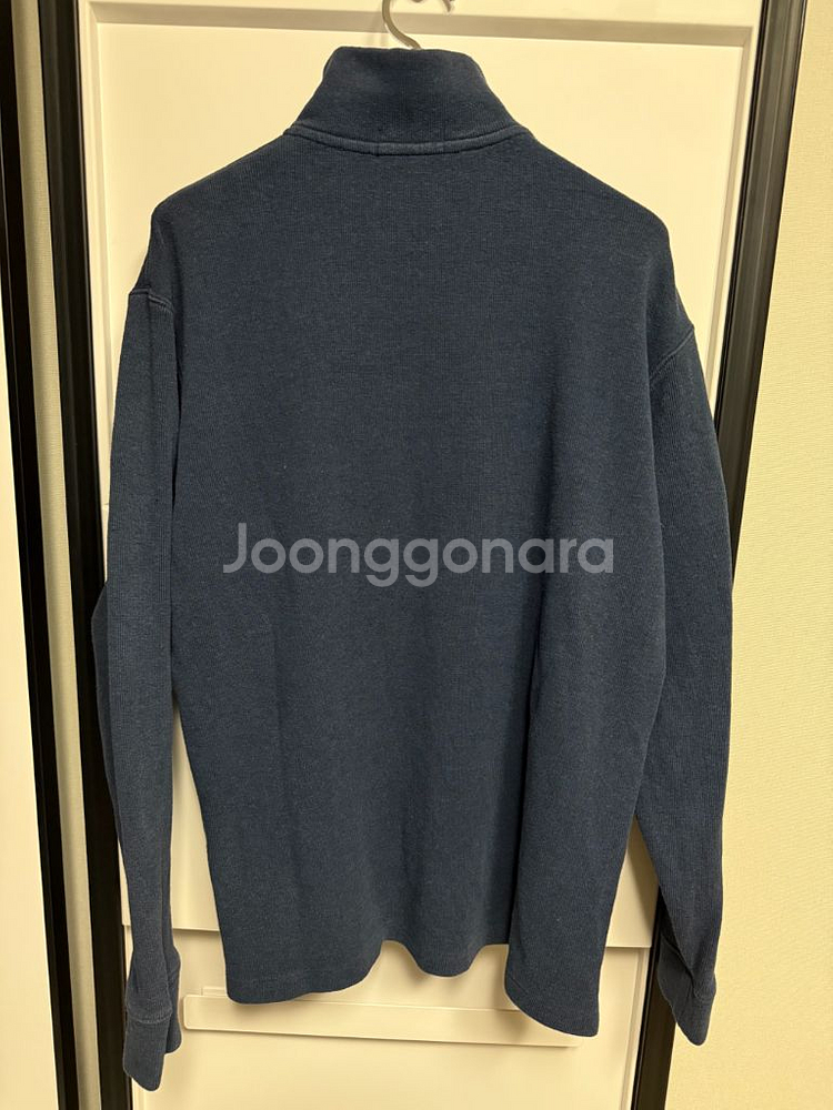 [M] 폴로 / 하프짚업 / 네이비--1