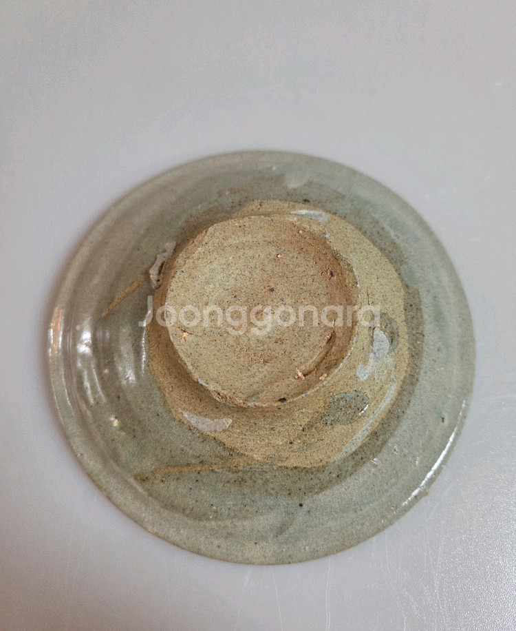 고미술품 조선시대 초기 경기도 수락산분청사기잔--4