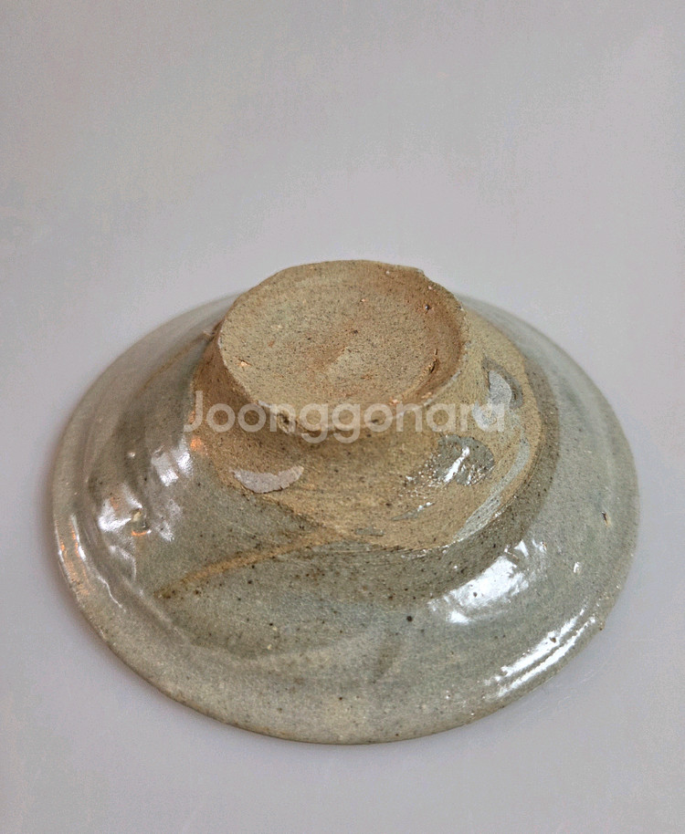 고미술품 조선시대 초기 경기도 수락산분청사기잔--3