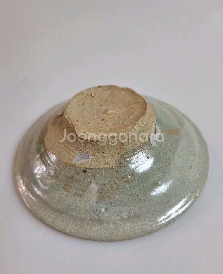 고미술품 조선시대 초기 경기도 수락산분청사기잔--2