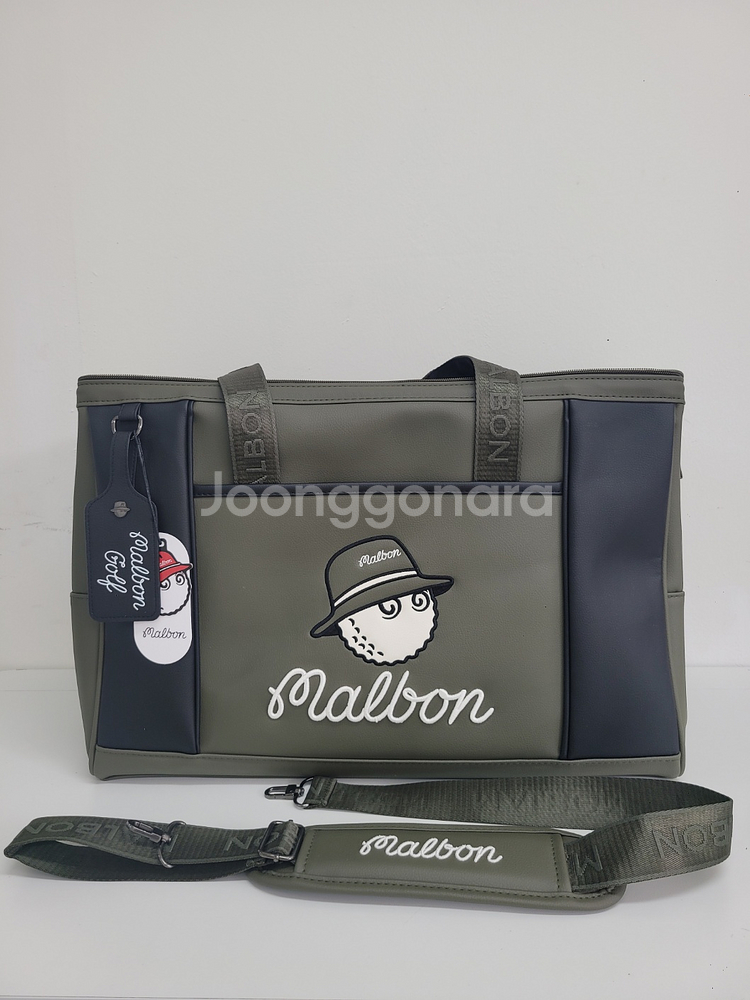 말본 뉴베이직 보스턴백 (카키)--0