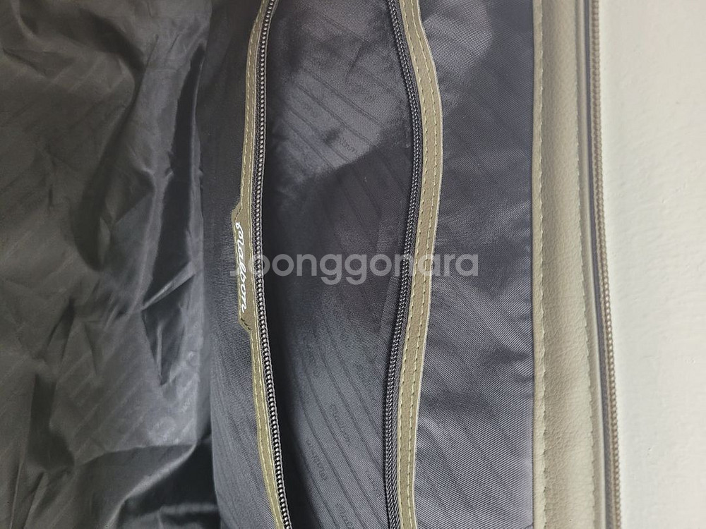 말본 뉴베이직 보스턴백 (카키)--5