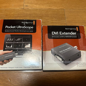 블랙매직 포켓 울트라스코프, dvi extender