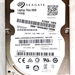 2.5" 500GB(Seagate노트북HDD)(택포)
