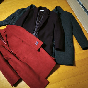 겨울코트 1회착용 상태 최상 1벌 25000/5벌 10만