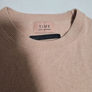 Time 타임옴므 캐시미어100% 니트 100