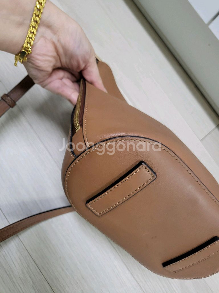 빈폴 가죽 버킷백--3