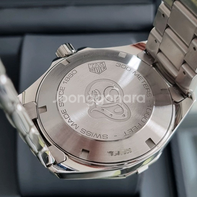태그호이어 아쿠아레이서 300 쿼츠 청판 41mm--7