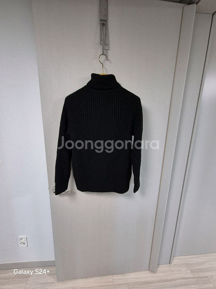 지오다노 꽈배기 터틀넥 니트 105 (완전따뜻)--0