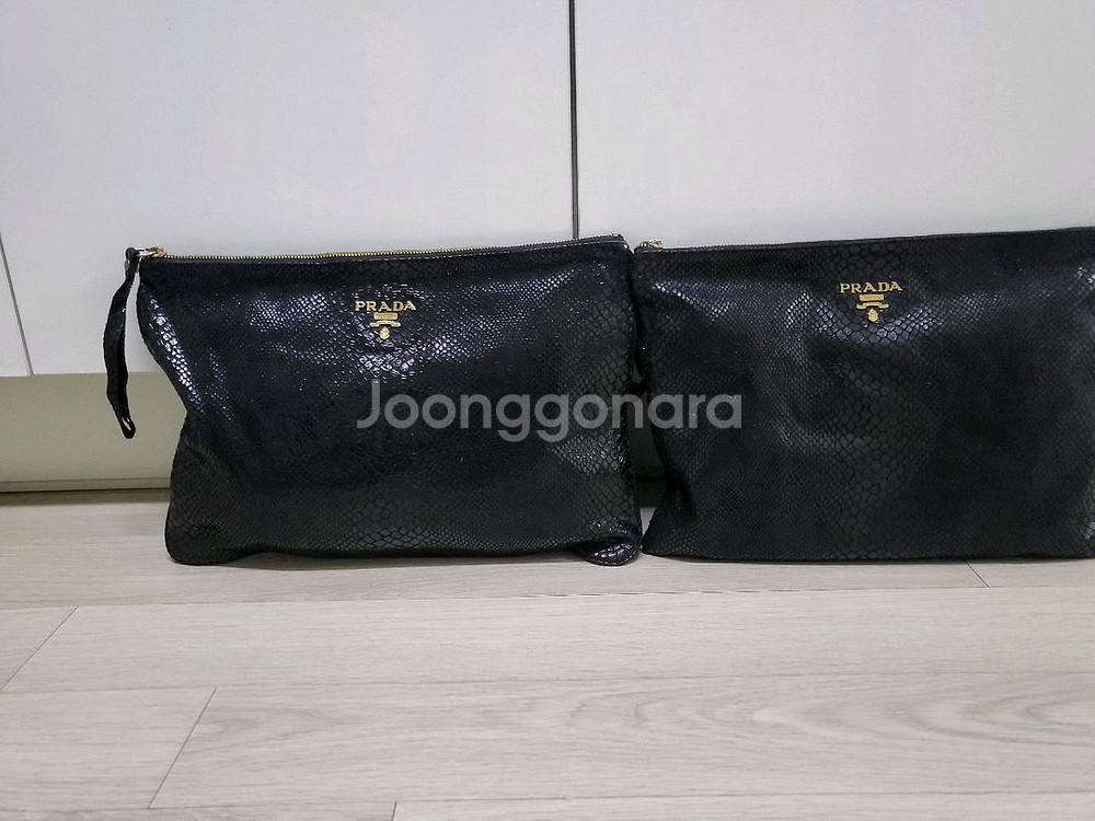 프라다 스팽글 클러치--0