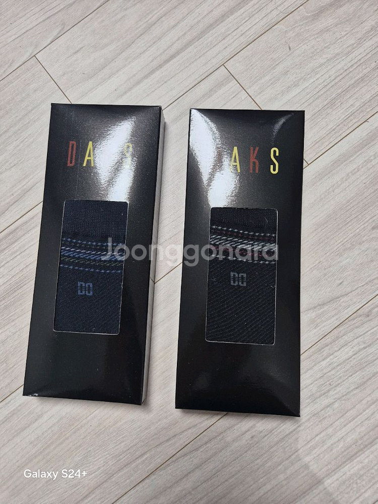 닥스 신사용 양말 2켤레--2