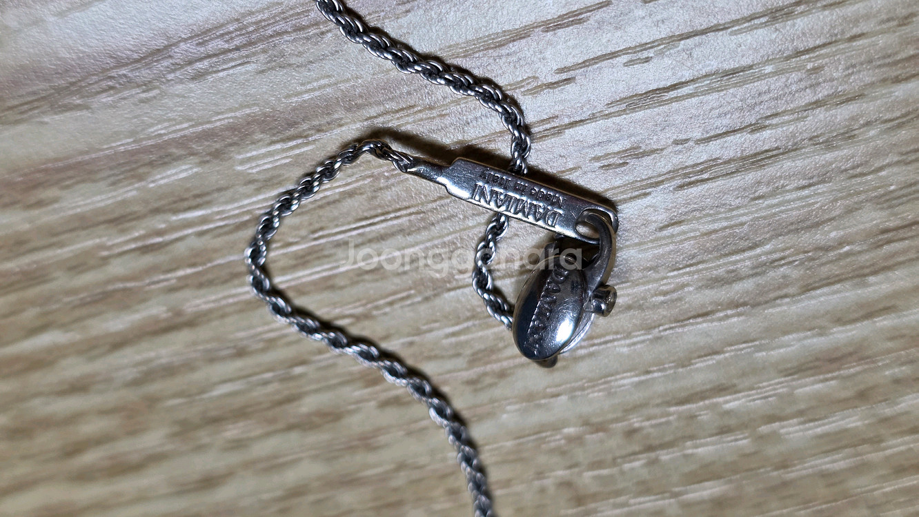 다미아x 화이트 골드18k 3.33돈 M사이즈--3