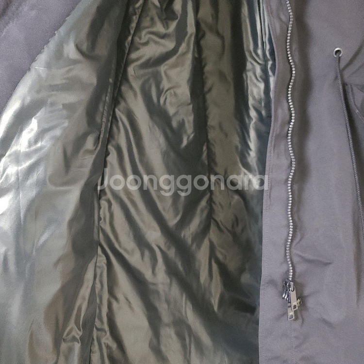 구호 후드 롱패딩 (25ss)--5